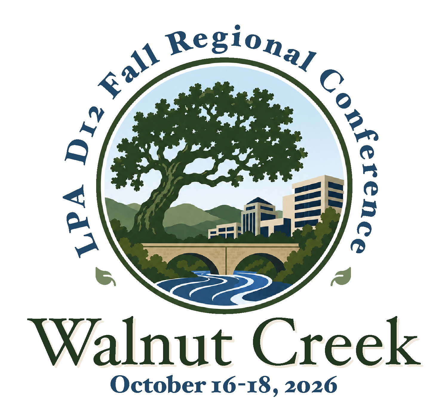 Logo of the LPA D12 Regional Conference – Walnut Creek, NV – October 16-18, 2026