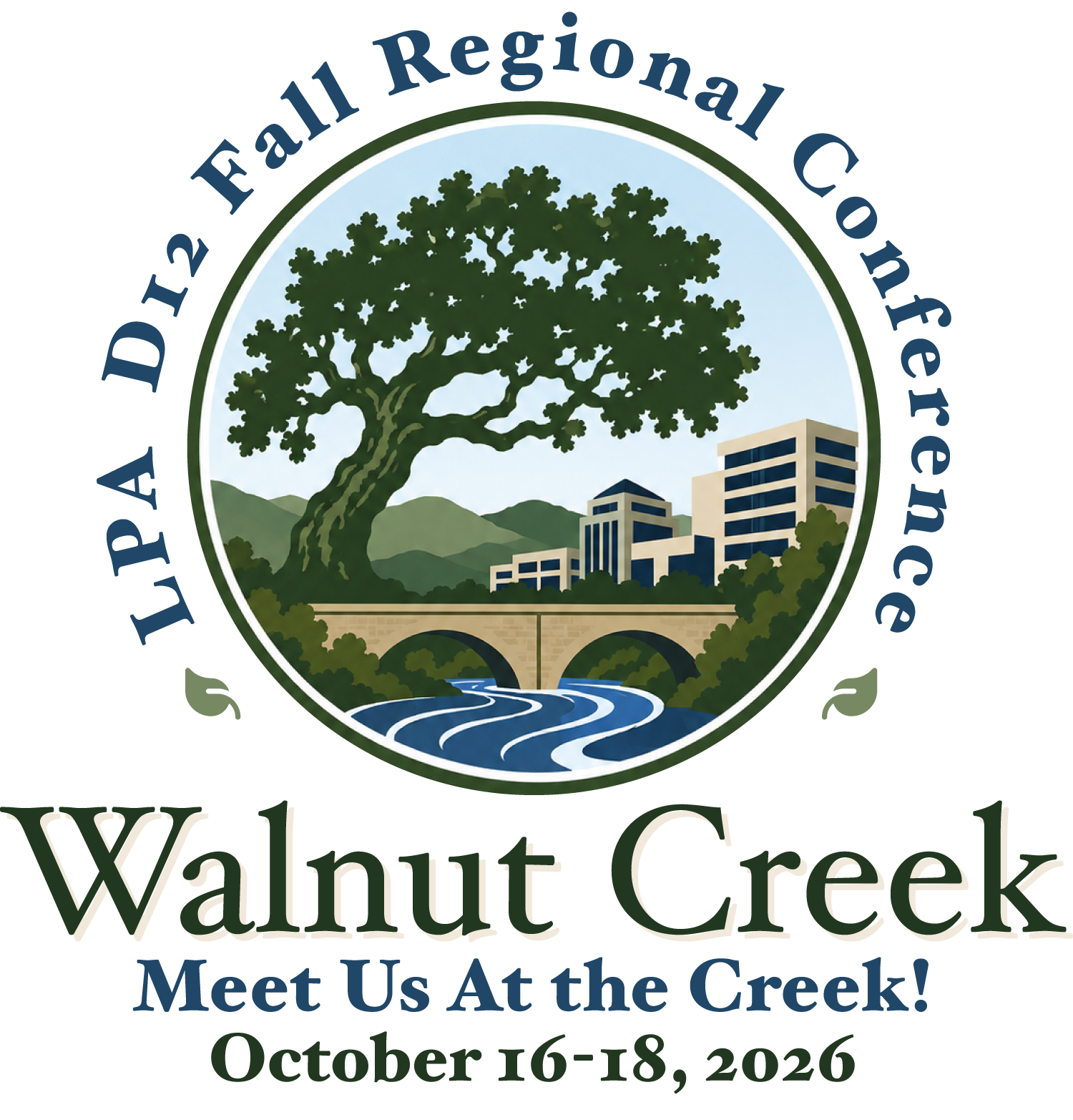 Logo of the LPA D12 Regional Conference – Walnut Creek, NV – October 16-18, 2026